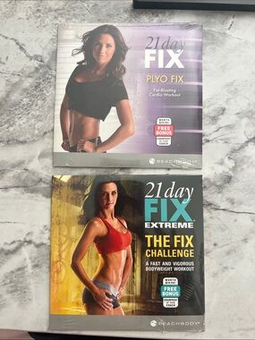 New Beachbody The Fix Challenge DVD Set of two
